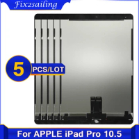 5 Pcs/Lot 10.5'' For iPad Pro 10.5 2017 1st Gen A1701 A1709 LCD Display Touch Screen Digitizer Full Assembly LCD Panel 100%Test