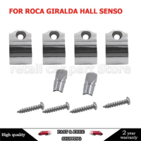 Fit For Roca Replacement Giralda Senso Hall Soft Close Toilet Seat Hinge End Caps Only AI0001100R