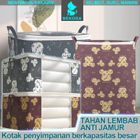 Keranjang Kuping Beruang Kotak penyimpanan beruang kartun / Storage bag jumbo Keranjang Baju Tempat 