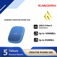 SanDisk Creator Phone SSD E62C With Magsafe 1TB - SSD Eksternal Portable USB-C USB-A