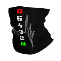 Motocross Motor Sport Motorcycle Gear 1N23456 Bandana Neck Gaiter for Ski Running Women Men Wrap Scarf Balaclava Warmer