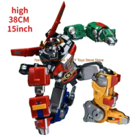 In Stock Voltron Defender of The Universe MC Muscle Bear Ko BLITZWAY 5PRO Beast King GoLion 38CM 15-inch Alloy Action Figures