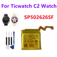 For Ticwatch C2 Watch Battery SP502626SF New Genuine 400mAh Battery Batterie + Free Tools