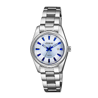 LICORNE 力抗錶 都會款 簡約風格手錶 白×藍×銀/29mm