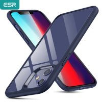 ESR Phone Case for iPhone 12 mini 12 Pro Max Clear Cover Tempered Glass Case for iPhone 13 13 Pro 13 Pro Max Fundas Case Cover