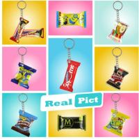 GANTUNGAN KUNCI Indomie es coklat KULKAS SNACK MINIATUR