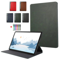For Lenovo Xiaoxin Pad Pro 12.7 Case Solid PU Leather TPU Cover For Lenovo P12 12 7 Case For Xiaoxin Pad Pro 12 7 2023 Cover