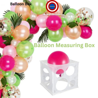 11 Holes Balloon Sizer Box for Balloon Garland Arch Measuring Accessories Tool Birthday Party Needs