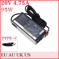 20V 4.75A 95W Charger Type C AC Laptop Adapter For Yoga C740 Y9000X Y740S-15 IdeaPad Slim 5 14IIL05 ADLX95YLC3A YCC3A YAC3A