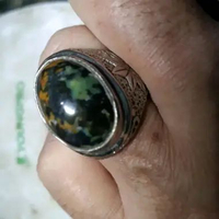 Batu Cincin Bacan Kembang Natural Alan