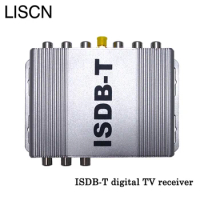 High Quality ISDB-T digital TV receiver tuner car TV box car TV receiver