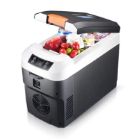Luxury Durable 10L mini portable compressor car fridge freezer carryable mini car fridge