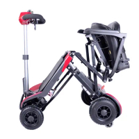 Elepaper Whiteity Scooters FDB01 Lightweight Folding Handicapped 4 Wheels Electric Scooter Electronic CE 24V Pedal