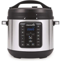 Pressure Cooker 8-Quart Multi-Use Programmable Slow Cooker and Pressure Cooker With Manual Pressure Stainless Steel Cookers Rice
