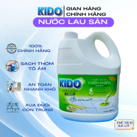 Nước Lau Sàn KIDO Hương Sả Chanh 3,6 Lít - Làm Sạch Nhanh, Hương Thơm Dịu Nhẹ