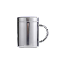【JOEKI】304不鏽鋼隔熱咖啡杯-CC0423(不鏽鋼杯 水杯 咖啡杯 隔熱杯 雙層隔熱 保溫杯 鋼杯 馬克杯)