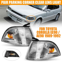 Lampu Isyarat Lampu Sudut Depan Kereta, 1 Pasang, untuk Toyota Corolla EE90 AE90, Tahun 1989 hingga 