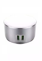 BAVIN A2208 Fast Charger Multi-Port 2.4A 2 USB Ports LED Touch Lamp Charger Light Charger Hub