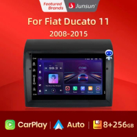 Junsun Android 11 Car Radio Player For Fiat Ducato 2008-2015 Multimedia GPS Navigation autoradio Support Carplay Auto