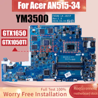 FH50Q LA-J621P For Acer AN515-34 Laptop Motherboard YM3500 GTX1050TI GTX1650 NBQ6N1100 NBQ6Z11001 Notebook Mainboard