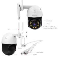 2023 Vstarcam New Dome Wifi Camera 3MP Two way Audio Human Auto Tracking Color Night Vision Auto Motion Track IP Camera Alarm