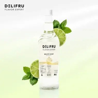Delifru Syrup Mojito Mint - Sirup Daun Mint 1 Liter
