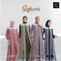 LUBI DRESS LAKSMI SERIES BAHAN FLOWLY BY LUBI GAMIS CANTIK ELEGANT NEW ARRIVAL