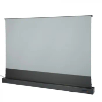 Mivision 120 Inch Electric Portable Projection Screen For Ambient Light Rejecting Ultra Short Throw Laser 4k Projector