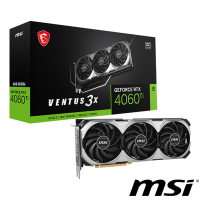 MSI微星 GeForce RTX 4060 Ti VENTUS 3X E 8G OC 顯示卡