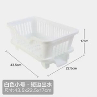 #N_A - 塑膠廚房瀝水籃晾放洗碗盤筷碟收納架瀝水碗架碗櫃大號置物架用品