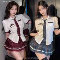 Luckymm Sexy Lingerie Cosplay School Uniform Sexy Cosplay Murid Kostum Sekolah Sexy 346