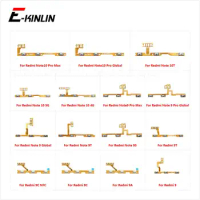 Switch Power ON OFF Button Flex Cable Ribbon For XiaoMi Redmi 9C 9A NFC Note 9 9T 9S 10 Pro Max 10T Mute Silence Volume Key Part