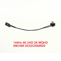 NEW Genuine Laptop LCD FHD Cable For DELL Alienware M15 R2 EDQ51 144Hz 4K UHD 2K WQHD 0WJ36R DC02C00MR00