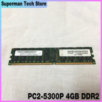 For IBM RAM P6 P520 P550 P5 4523 77P6500 667 RDIMM ECC Server Memory High Quality Fast Ship PC2-5300P 4GB DDR2
