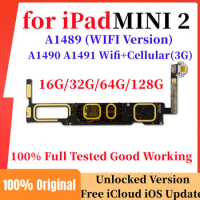 For Ipad mini 2 Motherboard Replacement A1489 A1490 A1491 Mainboard with Full Chips for Ipad mini2 logic boards Circuit Plate