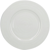《Mikasa》漣漪淺餐盤(白21cm) | 餐具 器皿 盤子