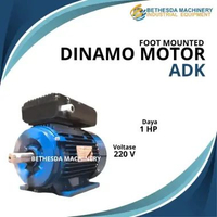 Mesin Motor Dinamo Electro 1 HP / 750 wATT 4 POLE 1500 Rpm - Mesin 4 POLE 1500 RPM