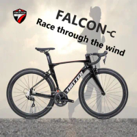 TWITTER FALCON- C Brake 105 Kit, R7000-22S Inner Routing, Breaking Wind Racing, T900 Carbon Fiber, Road Bike with Carbon Bar, 70