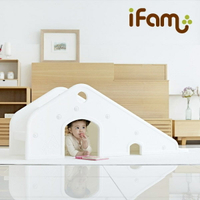 韓國 IFAM 舒適小屋溜滑梯-簡約白