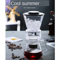 500ml Coffee Pot Resistant Glass Coffee Kettle Espresso Maker Cold Brew Iced Coffee Maker expreso Coffee Iced Drip Pot