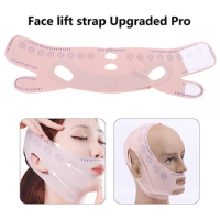 Chin Cheek Slimming Bandage Double Layer V Line Lifting Mask Face Lifting Anti Wrinkle Strap Band Sleeping Mask Beauty Health