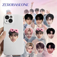 KPOP ZEROBASEONE Acrylic Phone Retractable Stand ZhangHao HanBin JiWoong GunWook GyuVin TaeRae Ricky Matthew YuJin Fans Collect
