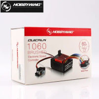 HOBBYWING QuicRun WP-1060 1060 ESC 60A Brushed Waterproof ESC For 1/10 RC Electric Remote Control Model Car Crawler Accessories