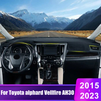 For Toyota Alphard Vellfire 30 AH30 Hybrid 2015 ~ 2017 2018 2019 2020 2021 2022 2023 Car Dashboard Sun Shade Cover Accessories