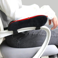 Office Game Chair Armrest Pad Elbow Pillow Comfortable Support Cushion Memory Foam Inner Core Sofa Cushion for Home Armrest Mat