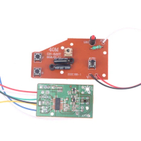 5CH RC Remote Control 27MHz Circuit PCB Transmitter and Receiver Board with Antenna Radio System rc Car Accessories