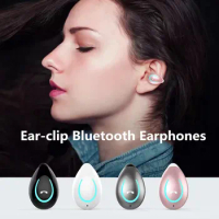 Single Earclip Fone Bluetooth Earphones Wireless Headphones Sports Headset Gamer No Ear Pain TWS Earbuds Blutooth Earphone