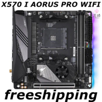 For Gigabyte X570 I AORUS PRO WIFI Motherboard 64GB AM4 DDR4 X570 Mainboard 100% Tested Fully Work