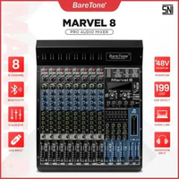 BARETONE AUDIO PROFESSIONAL AUDIO MIXER 8 CHANNEL | MARVEL 8