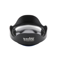 Weefine WFL12 M67 67MM Fisheye Wide Angle Lens M67-24mm Scuba Diving Underwater Photography SONY RX-100 G7X Camera Housing Case